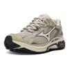 Mizuno Halo Mix Outdoor Comfortable Versatile Mesh Low-Top Running Shoes Unisex Sneaker Oatmeal-Gray D1GH240804