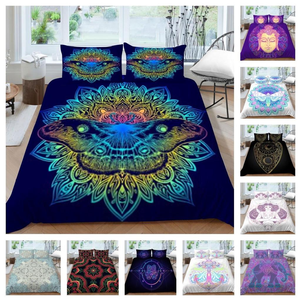 3D Printing Bedding Cover Set Breathable Home Bedspreads Microfiber King Queen Size Boy Teen Soft Duvet Cover