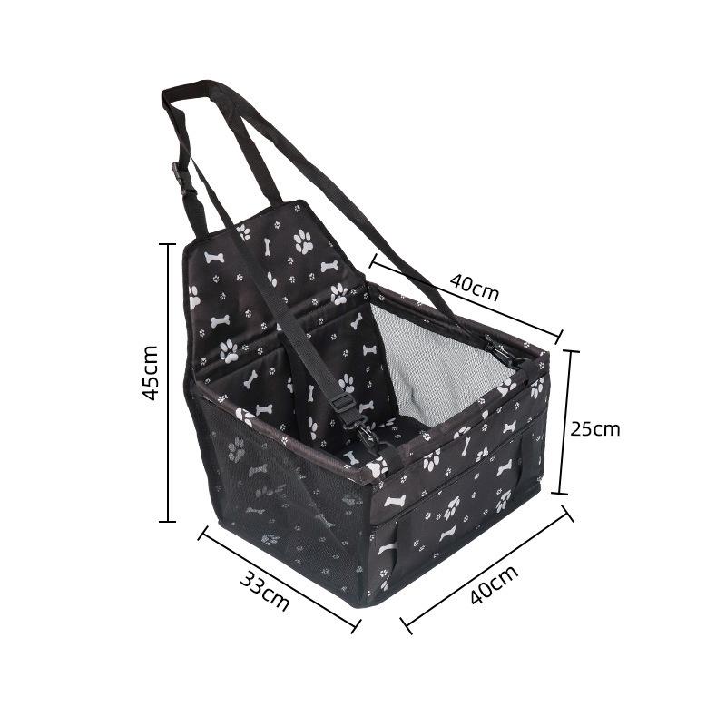 Portable Foldable Pet Travel Bag - Breathable Carrier for Cats and Dogs