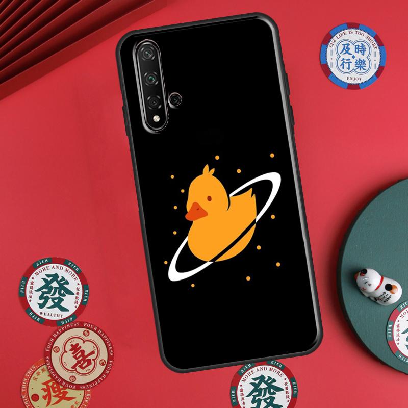 Cute Cartoon Duck For Huawei P20 P40 P30 Lite P60 Pro Nova 12s 11i 12i 10 9 SE 5T Y91 Y90 Y60 Y70 Y72 Y61 Case