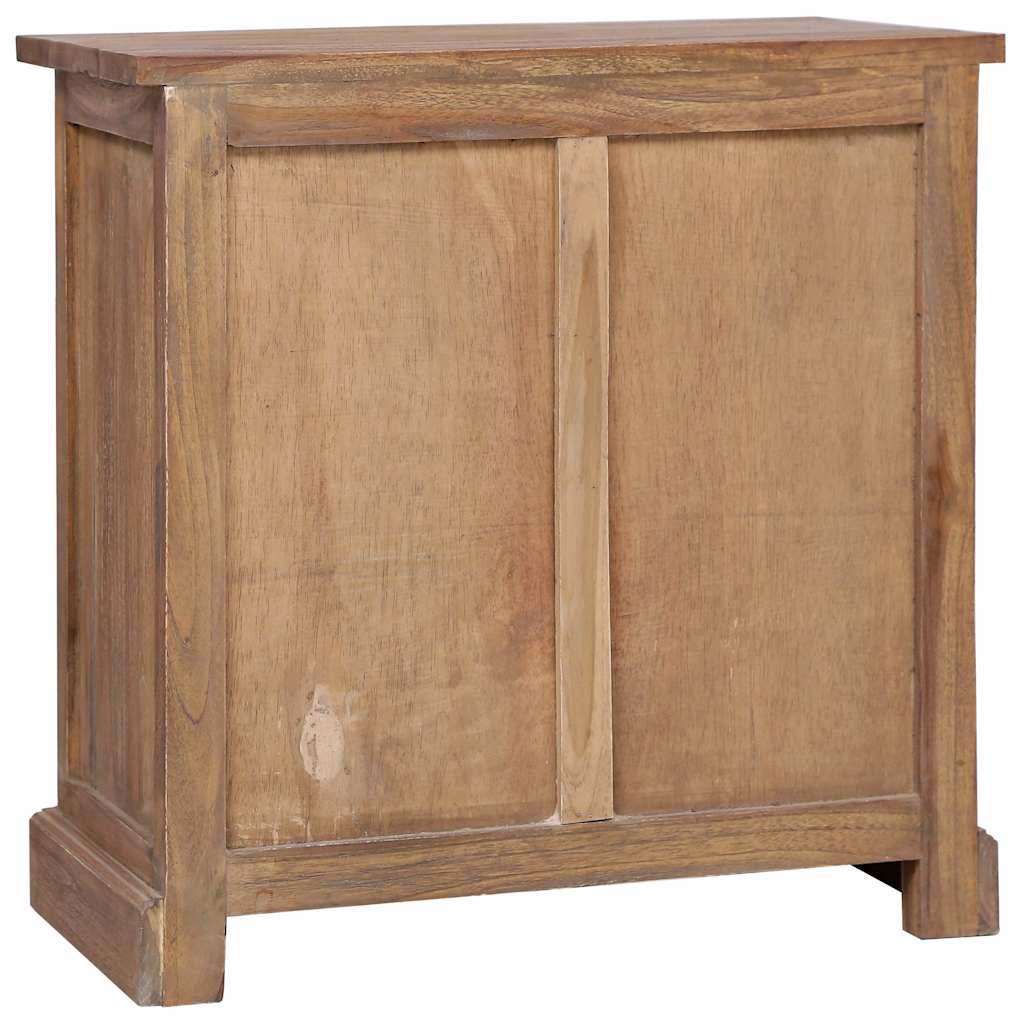 Side Table Cabinet 60 x 30 x 60 cm Solid Teak Wood