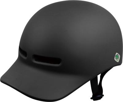 TRADE ONE Fahrradgröße Geeignet für Grundschüler bis SG Mark Matte 60187 Helm, Verstellbar, Erwachsene, Zertifiziert, Unisex, Leichtgewicht, Schwarz,