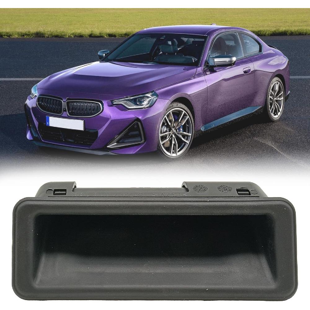 Trunk Lid Lock Switch for BMW 1 3 5 Series E60 E90 E91 E92 E93 E70 E71 X6 X5 X1- Boot Trunk Release Push Button 51247118158