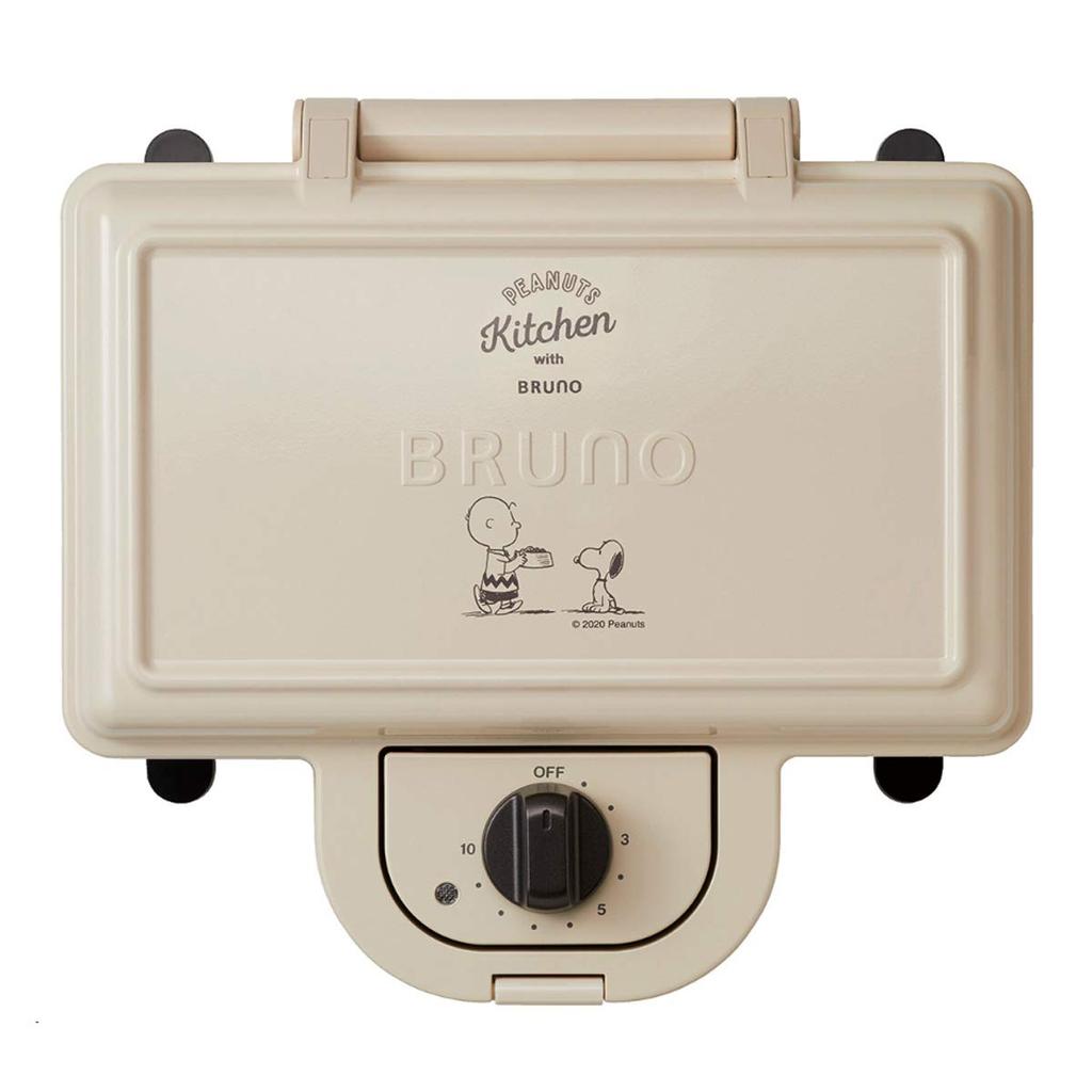 BRUNO Bruno Hot Sand Maker Snoopy Electric Double PEANUTS BOE069-ECRU