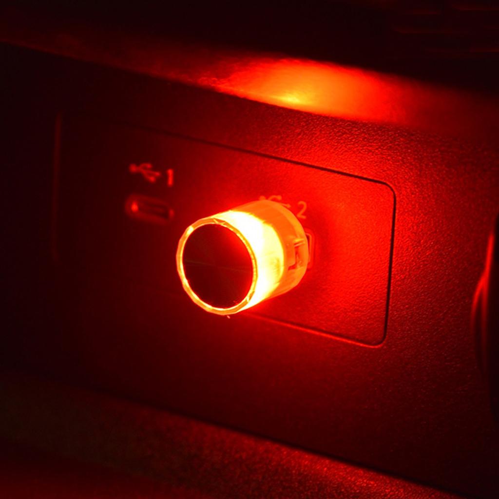 Mini USB LED Atmosphere Lights Decorative Lamp For Party Ambient Modeling Automotive Portable Plug Play Auto Interior