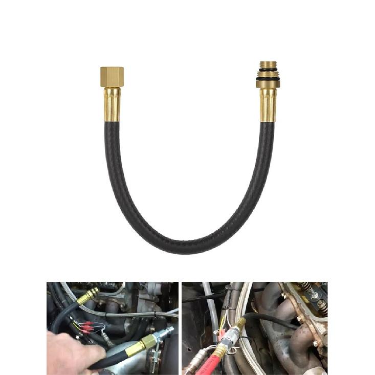 Number 19700 Valve Holder Heavy-Duty 12" Flexible Hose Fit for Both 14mm and 18mm Threads