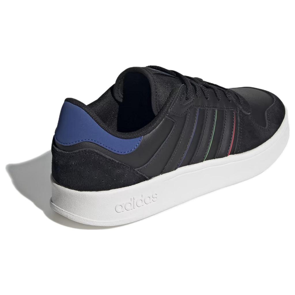 Adidas Neo Breaknet Plus Trendy Retro Low-Top Skate Shoes Men Sneakers Black Blue FY9651