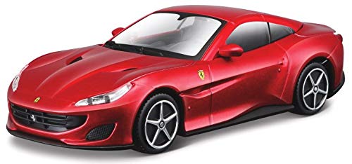 

Bburago Ferrari Portofino 2017 Diecast Model Car 1/43 Scale (Red) [Parallel Import]