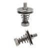 2pcs 1.4x0.4in Sewing Tensioner Stainless Steel Thread Regulator Replacement Kit  Machine Repair