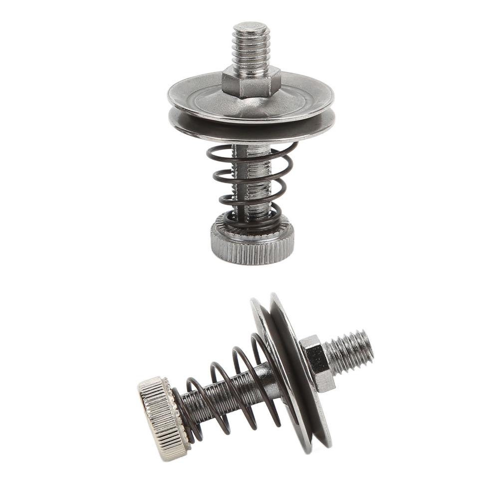 2pcs 1.4x0.4in Sewing Tensioner Stainless Steel Thread Regulator Replacement Kit Machine Repair