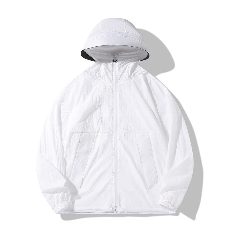 

Куртка серии Mountain с защитой от УФ-лучей и съемным козырьком - мужская и женская ветрозащитная, водонепроницаемая куртка-скин XL