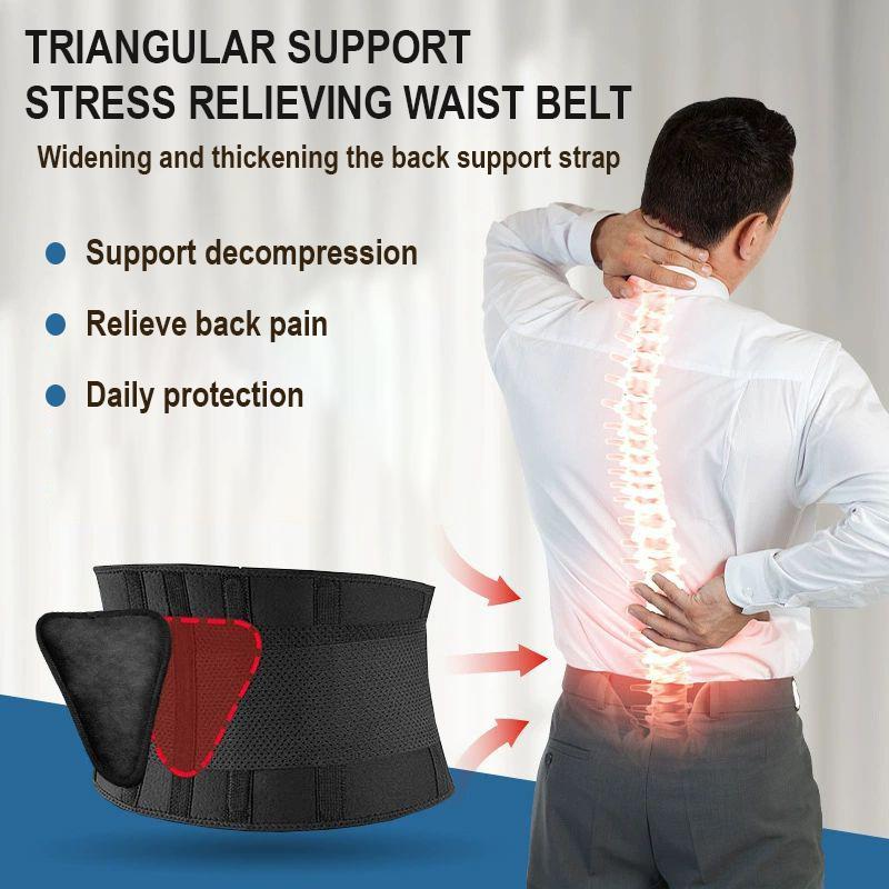 Adjustable Dual Compression Waist Trainer with Widened and Enlarged Elastic Band Suitable for Fitness Elastic Support Band