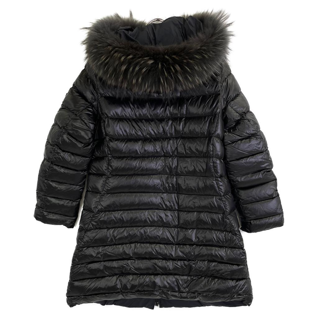 TATRAS LTA20A4706 ISERA Black Raccoon Fur Hooded Reversible Down Coat coat 5 blackUsed