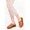 Women's Genuine Leather Anatomical Sole Casual Sabo Slippers