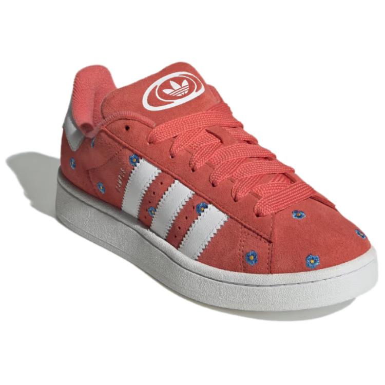 Adidas Campus 00s Preloved Scarlet Embroidered Floral Women Sneakers Pink Footwear-White Light-Blue IF9639