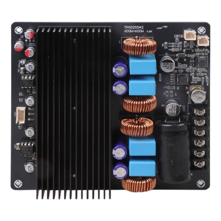 

Advanced TPA3255 Double Cores 600W Amplifiers Board Improved Electric Stability Dynamic Sound Performances for Audiophile 1