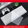 HP K300 Keyboard Film: Durable Wired Keyboard Cover with Mechanical Key Feel and USB 98-Keycap Set
