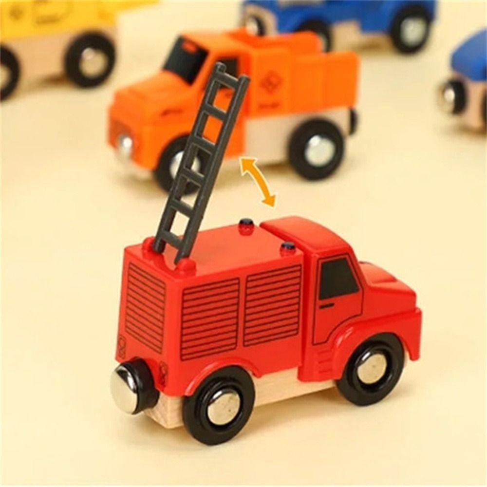 Locomotive Toy Magnetic Train Toys Combinations Wooden Magnetic Train Children Toy