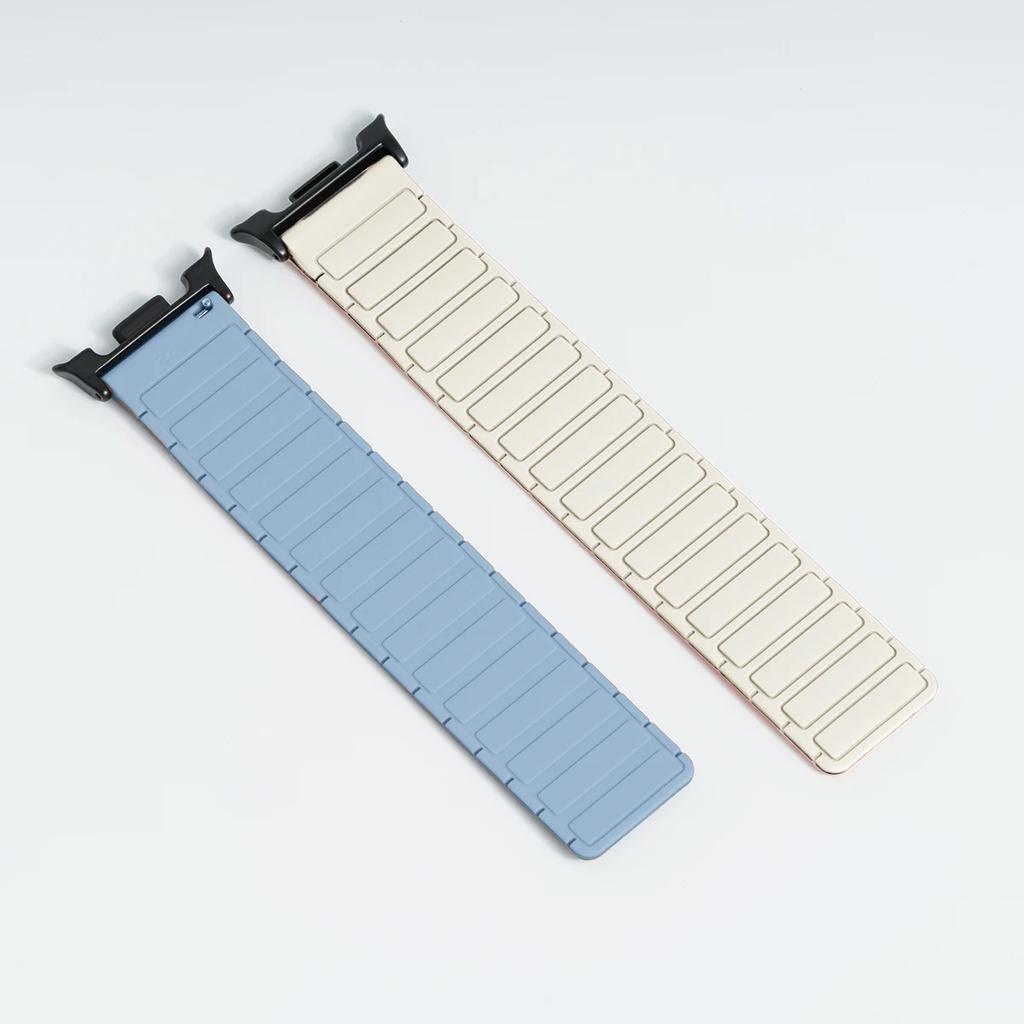 Magnetiskt loop-armband utan mellanrum för Samsung Galaxy Watch 8/8Classic Ultra 2 Silikonarmband för Samsung Galaxy Ultra 47mm Klockarmband