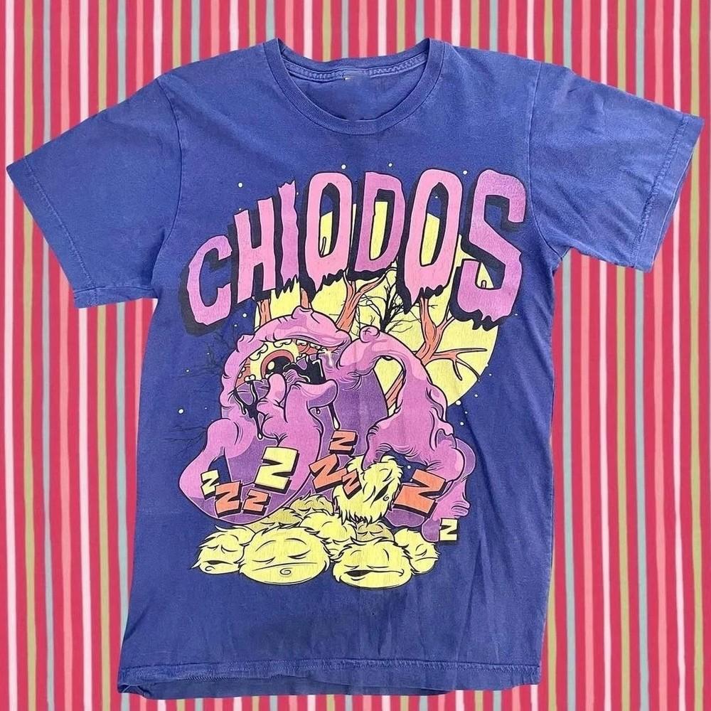 

Vtg Chiodos rock music tour short sleeve purple color classic shirt CS135 Unisex T-Shirt XXXL