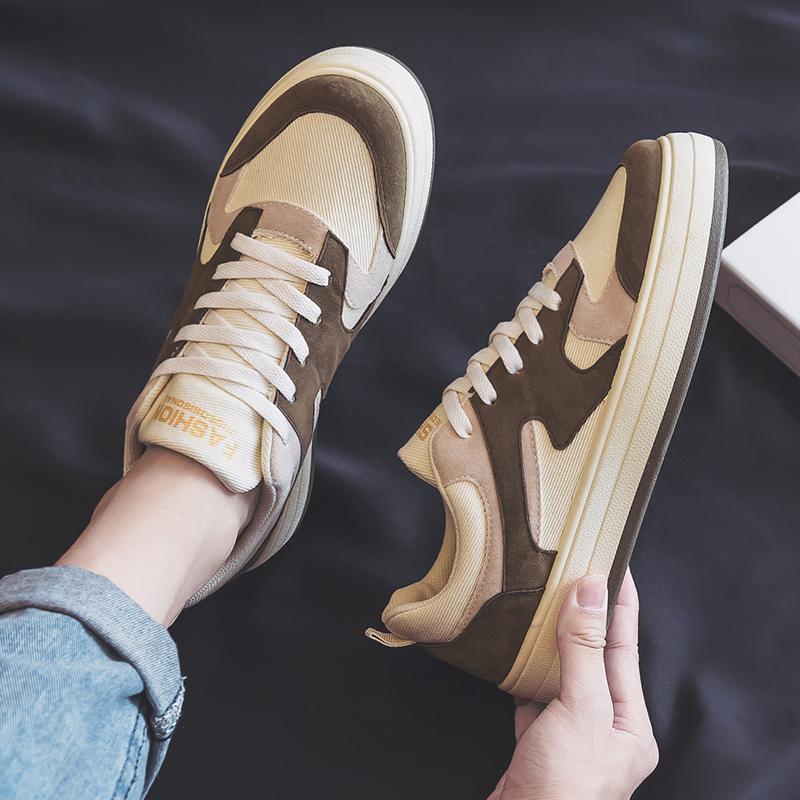 

Spring low-top new Korean version of trendy canvas trendy shoes casual sports board shoes versatile 2025 cloth shoes men s shoes 44