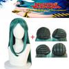 Lum Lamu Long Green Cartoon Cosplay Wig For Any Face Shape