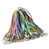 Colorful Cords with Secure Jump Rings Multi Purpose Polyester Phone Cords For Crafting Handmade Pendants And Charm