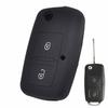 For VW POLO Bora Beetle Tiguan Passat CC Golf For Seat Leon Altea Ibiza For SKODA Fabia Octavia  Silicone Car Key Case Cover