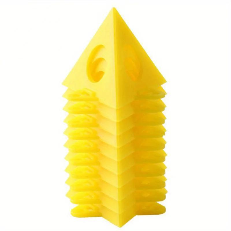 1-50PCS Pyramid Shaped Triangular Bracket Mini Cone Woodworking Spray Painting Door Plank Support Cushion Block Paint Tools