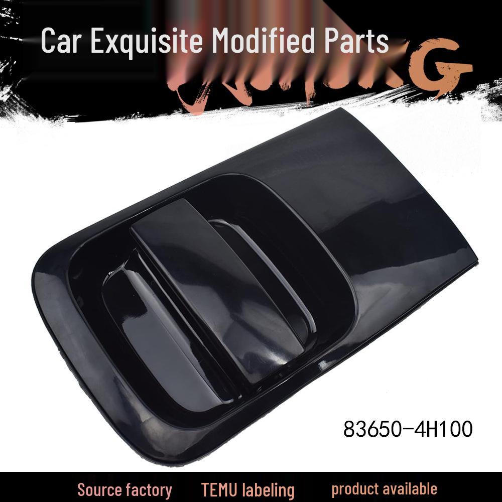 83650-4H100 & 83660-4H100 Exterior Door Handle for Hyundai H1 (Black/Gray) Middle Door Left Black