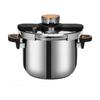 Explosion-proof 304 Stainless Steel Pressure Cooker Energy-efficient Anti-scalding Handle Fast Cooking Pressure Pot