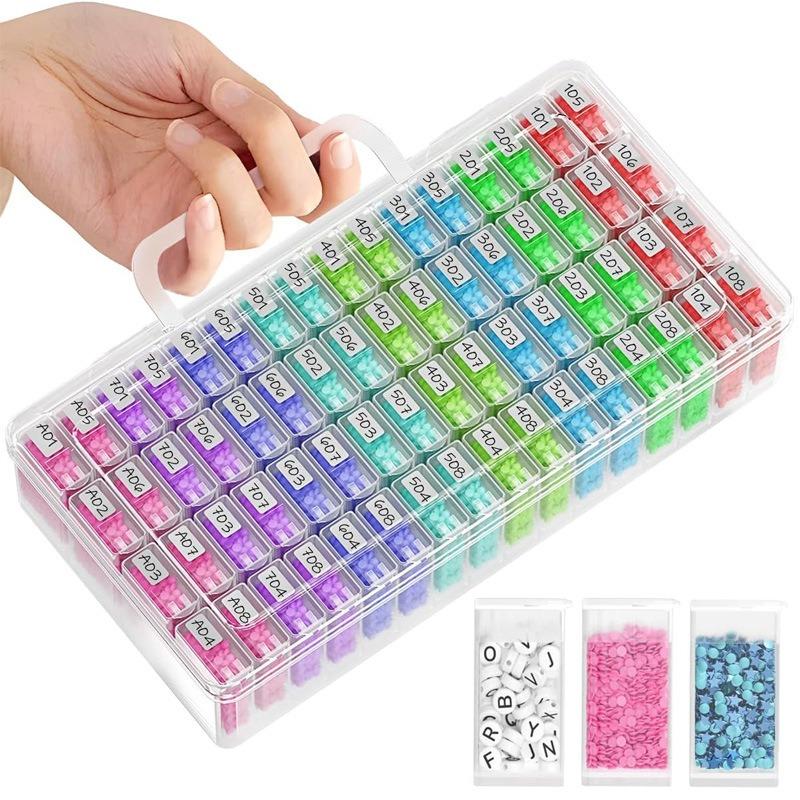 Diamond Painting Tools Accessories Storage Box Container Diamond Embroidery Accessories Drill Box Mosaic Container Case