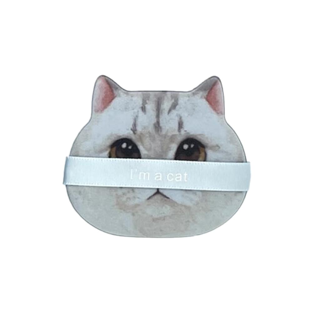 

Милый котик спонж для макияжа пуховка для пудры с воздушной подушкой гидрофильный без латекса для лица и тела пуховка для пудры спонжи для тональной основы для влажного и сухого использования инструмент для макияжа A