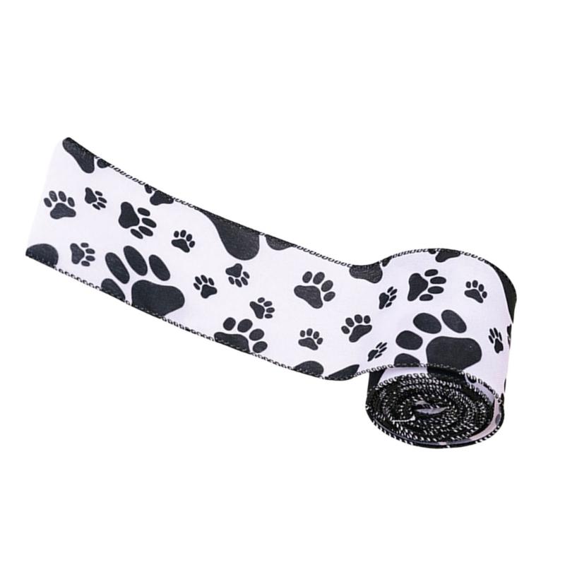 Decorative Dog Paw Ribbon Wrapping Rope Perfect for Crafts 4.55m/Roll Ribbon