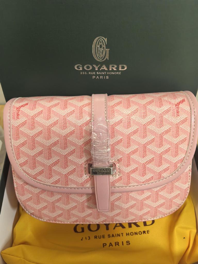 2024 Goya Monogram Saddle & Messenger Crossbody Bag for Women