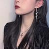 Butterfly Earrings, Women'S Long Tassel Temperament, Personality And Thin, Super Fairy Earrings, No Ear Piercings, Ear Clips, Hipster