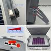 Ultra-Bright Solar Rechargeable Waterproof Portable Floodlight for Outdoor Camping and Night Market Emergencies