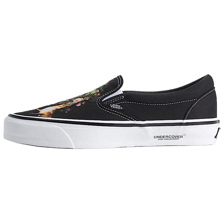 Undercover x Vans Classic Slip-On Черно-белые Унисекс Кроссовки VN000Z0ZBLK1 40.5