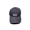 Korean Atmosphere Embroidery Letter Soft Top Baseball Cap Women's Spring New Versatile Face Small Sunshade Cap Men