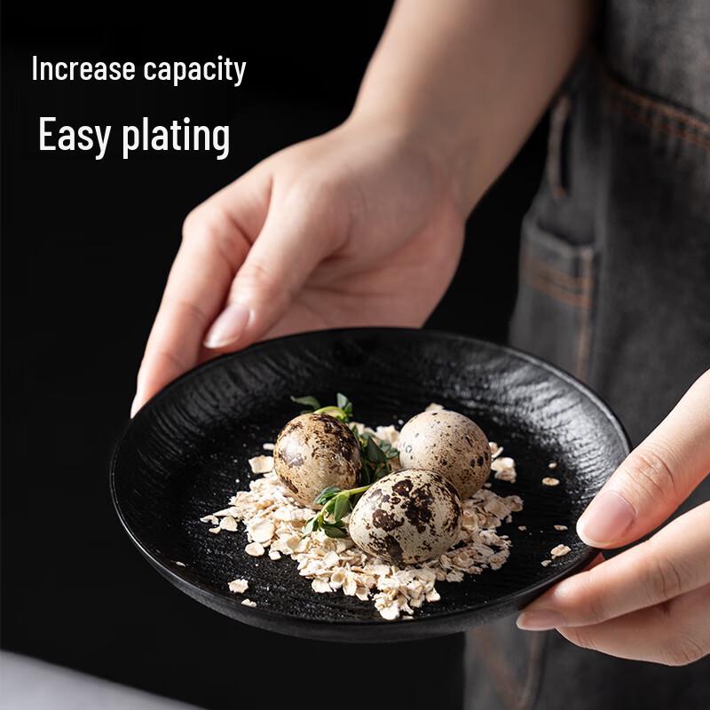 CAIZHI Korean Style Plastic Bone Dish Set