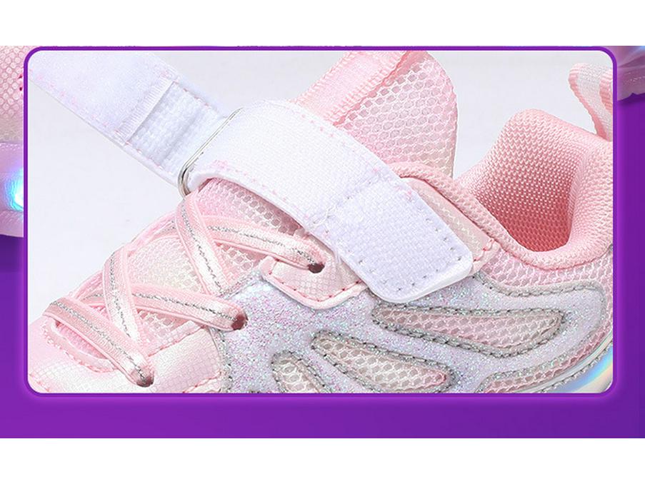 Colorful LED Luminous Low-Top Sneakers for Casual Sports and Dance - Unisex Korean Style