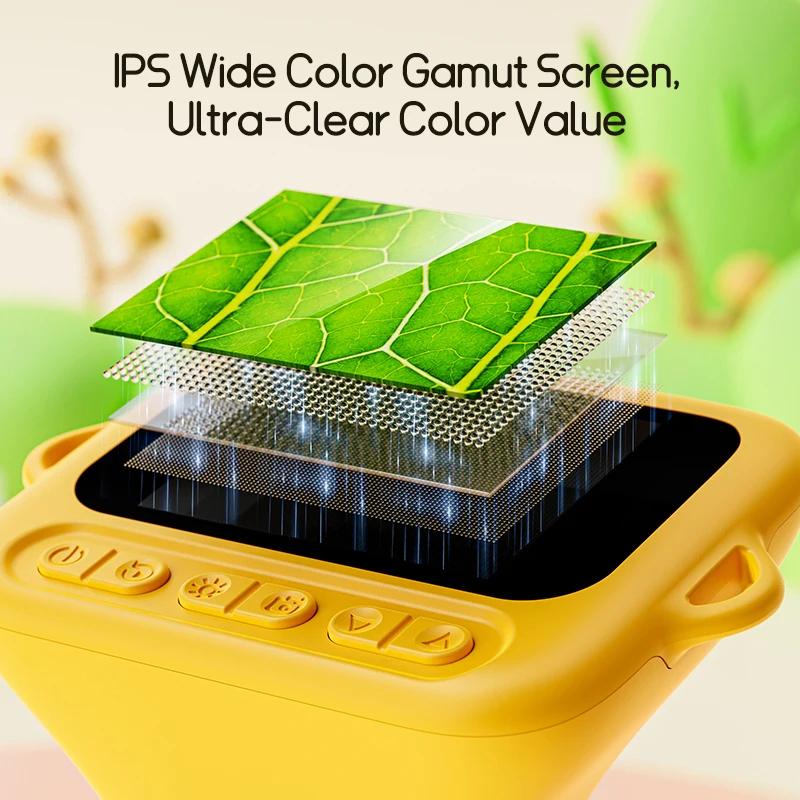 Xiaomi 1000x Digital Microscope For Kids 2-Inch IPS Screen 2MP Optical Lens With Camera And Video Function for Christmas Birthday Gift