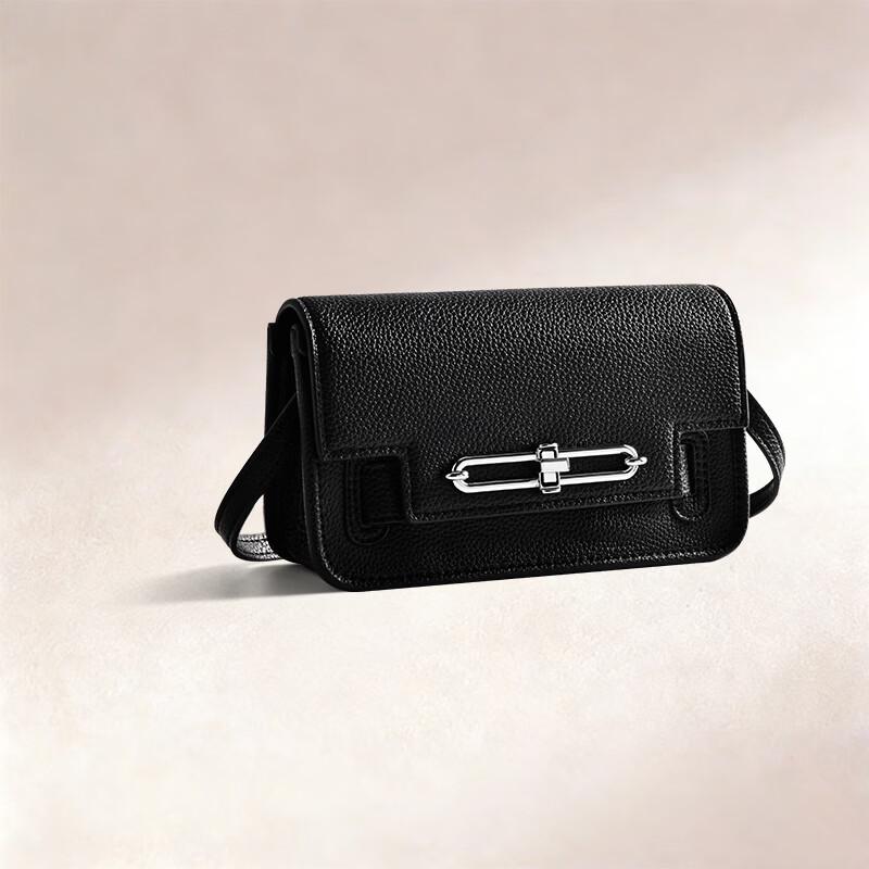 FUFUNI Pig Nose Genuine Leather Small Crossbody Bag