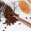 KKC Coffee Bean Storage Jar, 250g Coffee Beans, Powder, Sugar, Tea, Snow Peak Glass Canister, Airtight Storage Container, 800ml, Set of 2 + 1 Spoon