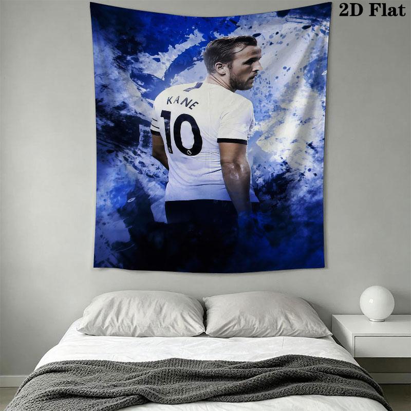 Harry Kane Icon  Wall Hanging Printed Fabric Blanket Decorative Tapestries for Bedroom Living Room Home Decor