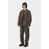 Customellow Brown Vegetable Leather Jacket Cwjaa25511brx
