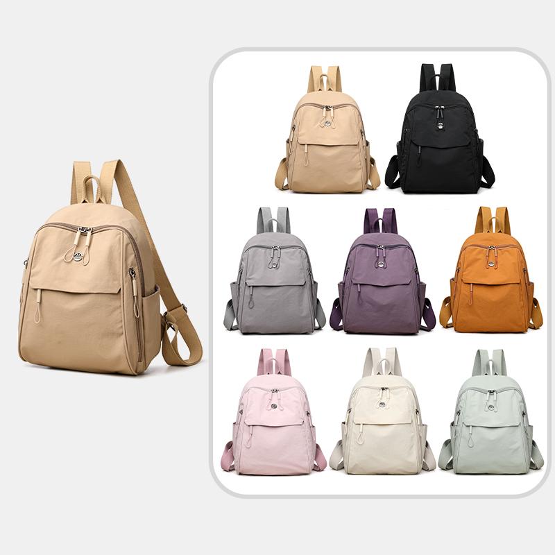 Women's Lightweight Backpack Large Capacity Student Schoolbag Travel Backpack Computer Bag