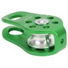 20KN Outdoor Kleine Kletterrolle Aluminium Mikro Festseitenrollen für Luftarbeit Grün