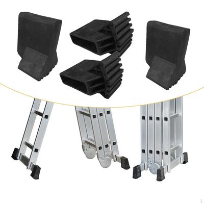 4 Pieces Ladder Feet Covers Extension Replacement Universal Telescoping