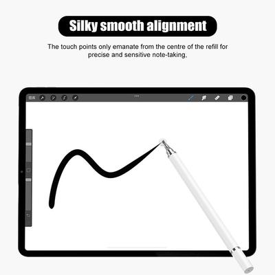 2 In 1 Universal Stylus Pen For Tablet Mobile Android Ios Phone iPad Accessories Drawing Tablet Capacitive Screen Touch Pen